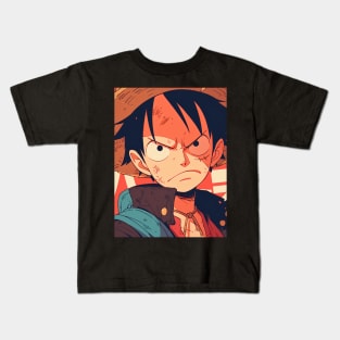 Pirate Odyssey: Anime-Manga Legacy, Mythical Islands, and Swashbuckling Excitement Kids T-Shirt